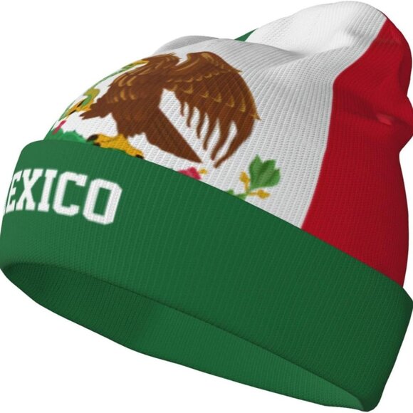 Other - Cute Flag Beanie Hat for Men Women Winter Warm Beanie Cap Knitted Slouchy Sleep